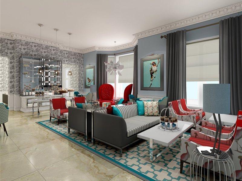 โรงแรมดิแอมเพอร์ซานด์ ลอนดอน สิ่งอำนวยความสะดวก รูปภาพ 3D interior design